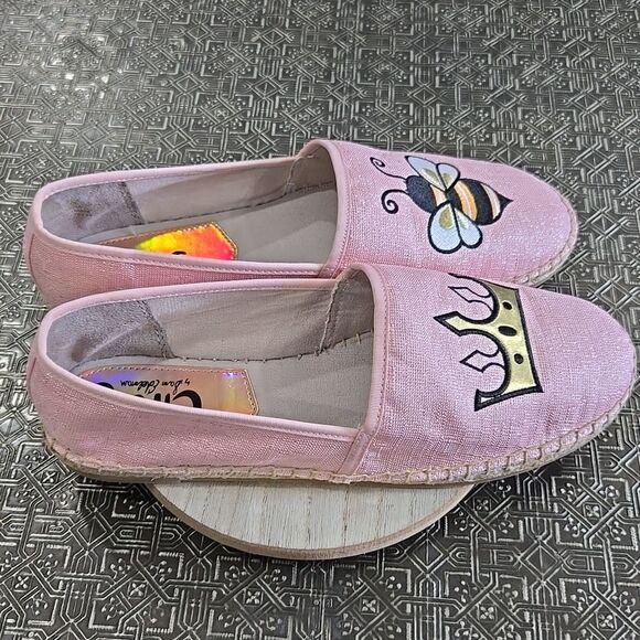 🐢 Circus by Sam Edelman Leni Queen Bee Espadrilles Flats Size 10 - Picture 4 of 9